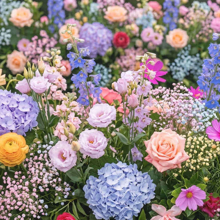 SOFT COLORS ARRANGEMENT
