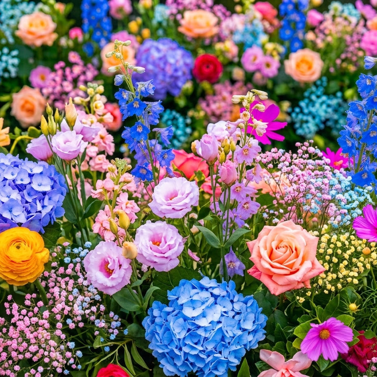 BRIGHT COLORS ARRANGEMENT