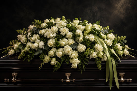 Natural Casket cover